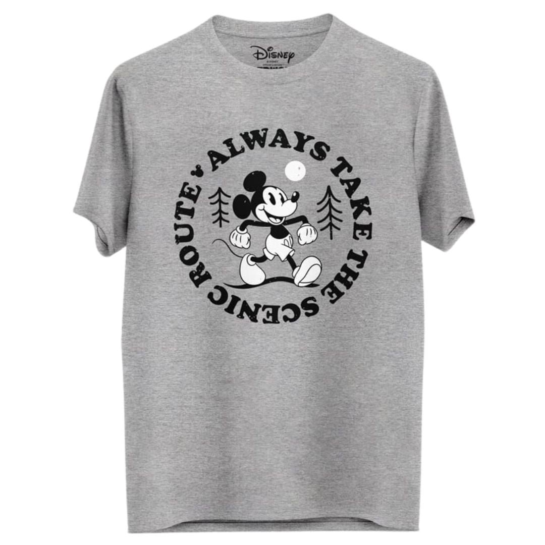 Mickey mouse Scenic Route T Shirt