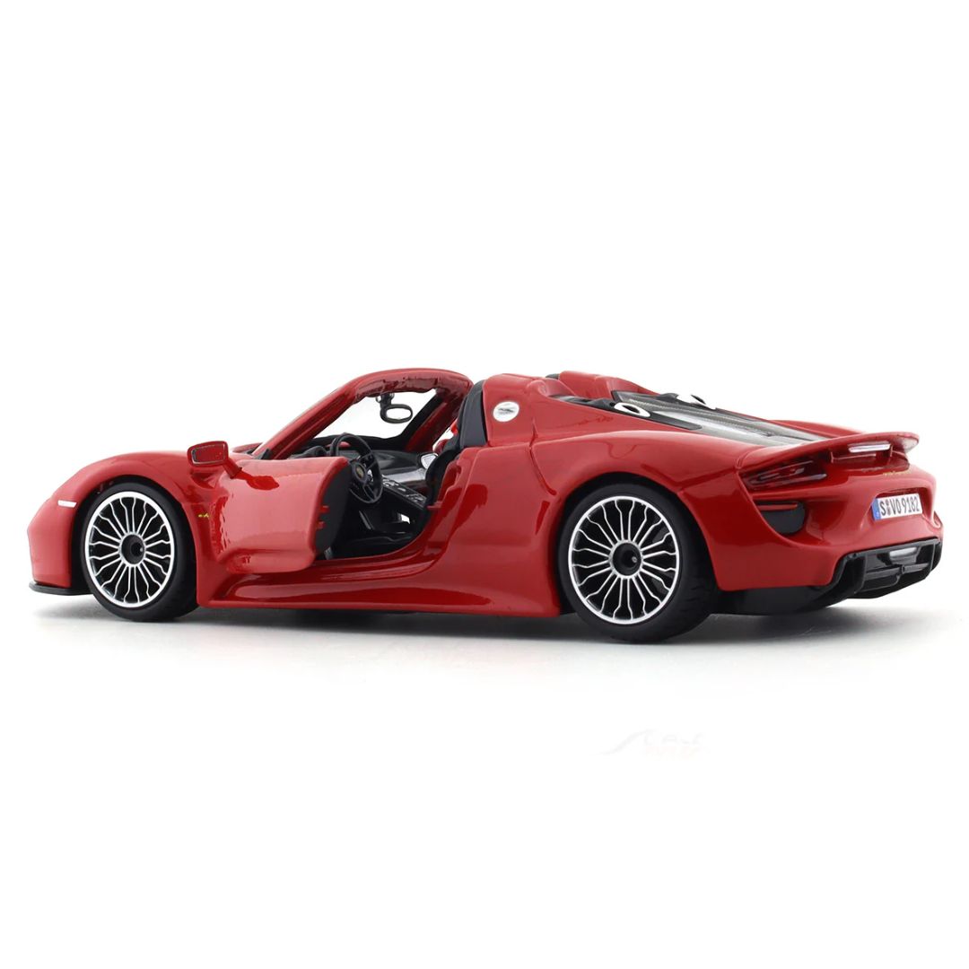 Porsche 918 Spyder Diecast 1:24 Bburago licensed diecast Scale Model car -Bburago - India - www.superherotoystore.com