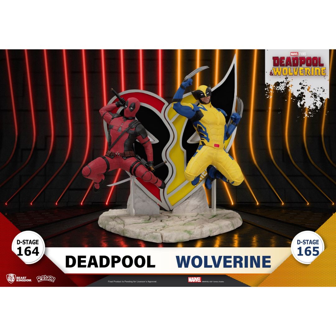 Deadpool & Wolverine - Wolverine D Stage Statue By Beast Kingdom -Beast Kingdom - India - www.superherotoystore.com