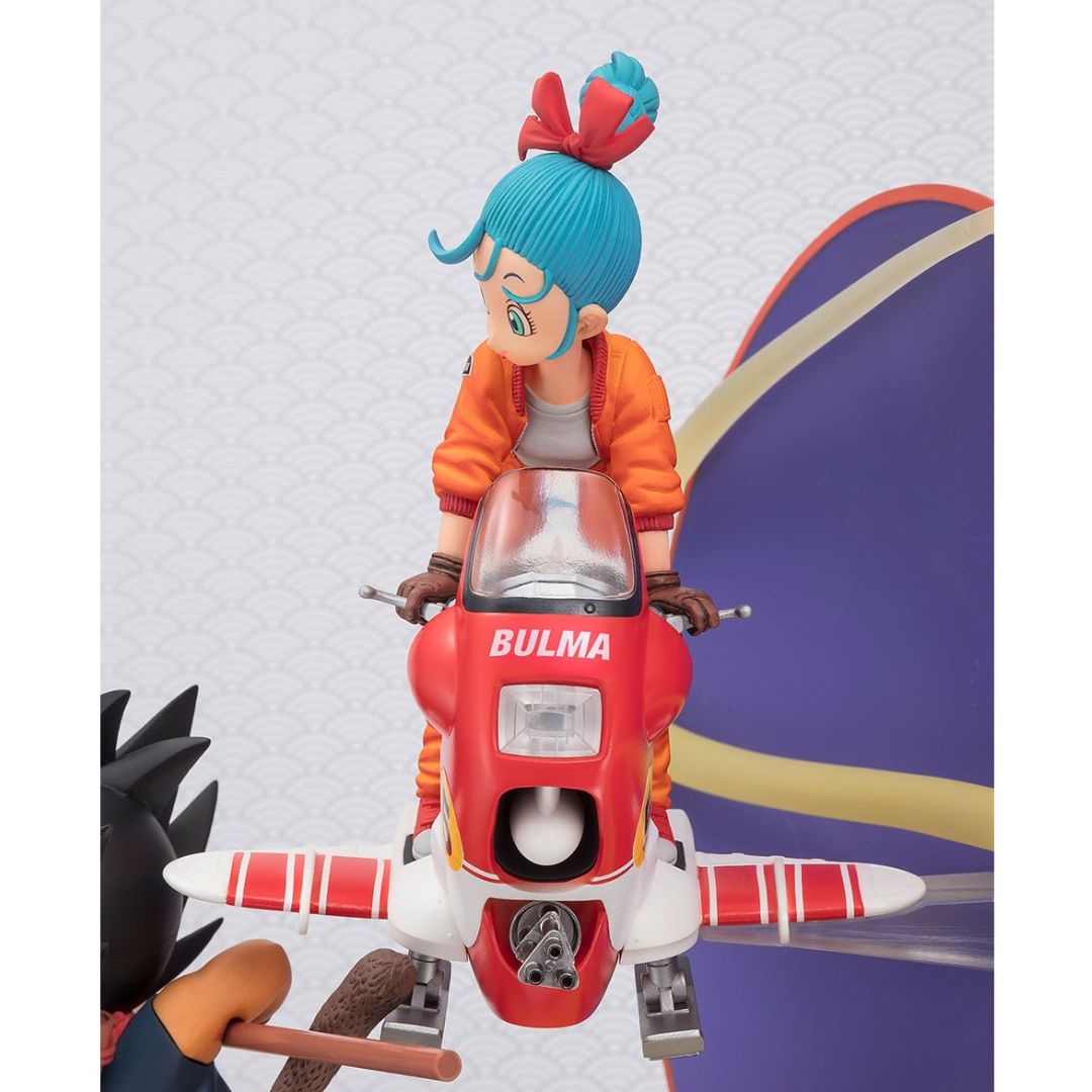 Dragon Ball Son Goku & Bulma Figuartszero By Tamashii Nations -Tamashii Nations - India - www.superherotoystore.com