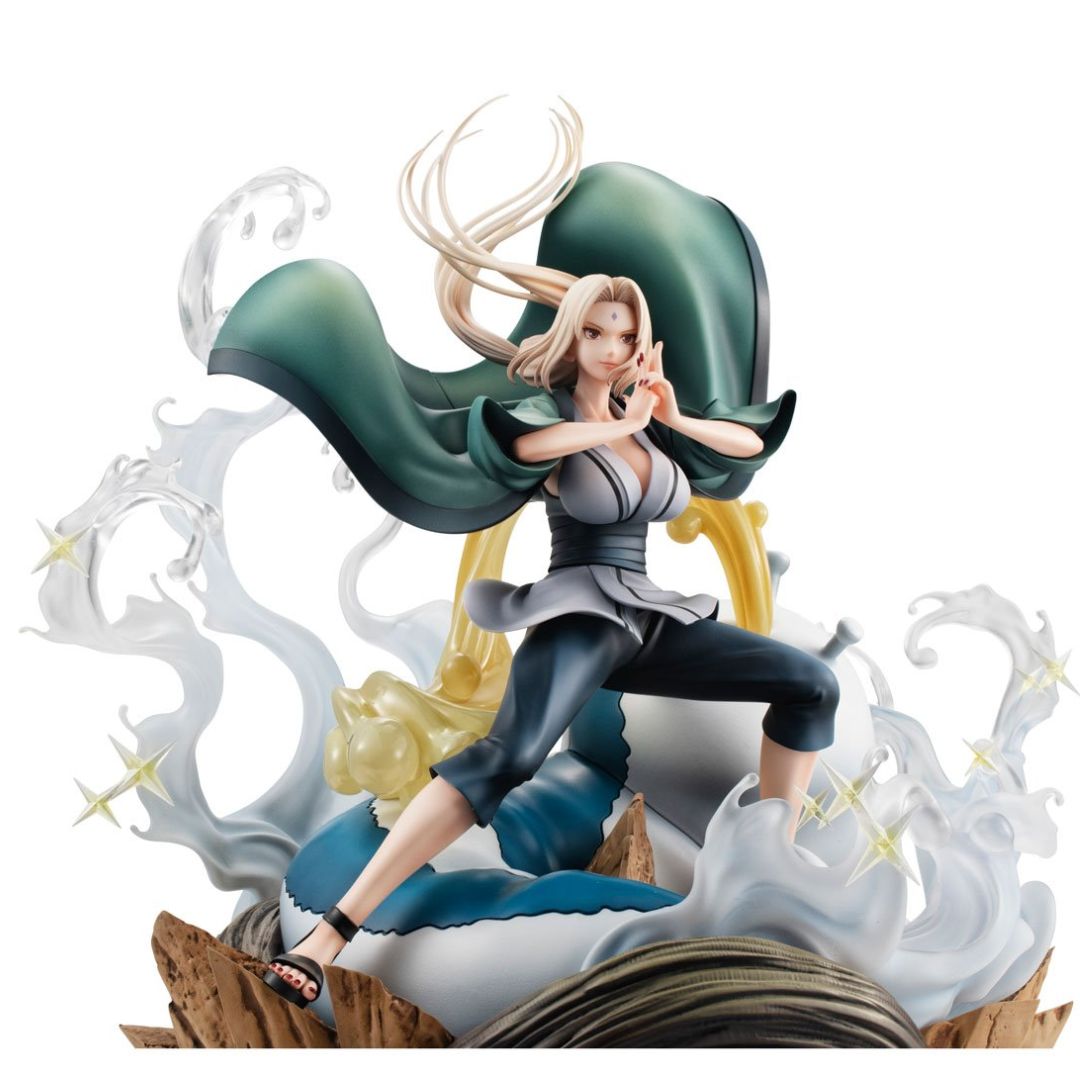 Naruto Galsdx Naruto Shippuden Tsunade Ver.3 Statue By Megahouse -Megahouse - India - www.superherotoystore.com