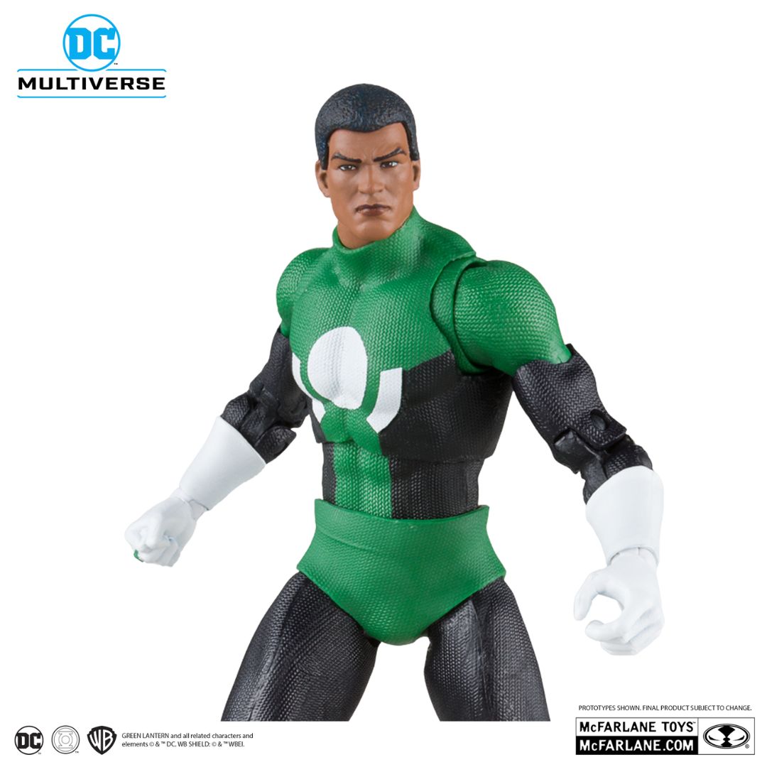 Dc Comics Build A Figures - Plastic Man - Green Lantern (John Stewart) Figure By Mcfarlane Toys -McFarlane Toys - India - www.superherotoystore.com