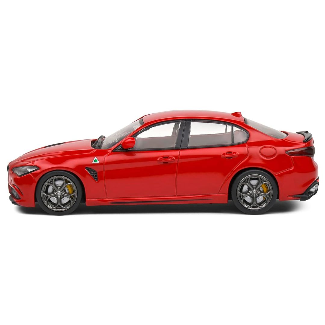 ALFA ROMEO GIULIA QUADRIFOGLIO RED 2019 1:43 scale by Solido -Solido - India - www.superherotoystore.com