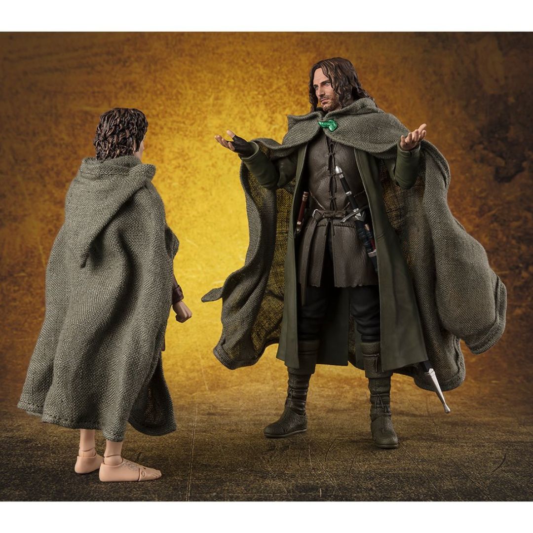 The Lord Of The Rings: The Fellowship Of The Ring Aragorn S.H.Figuarts By Tamashii Nations -Tamashii Nations - India - www.superherotoystore.com