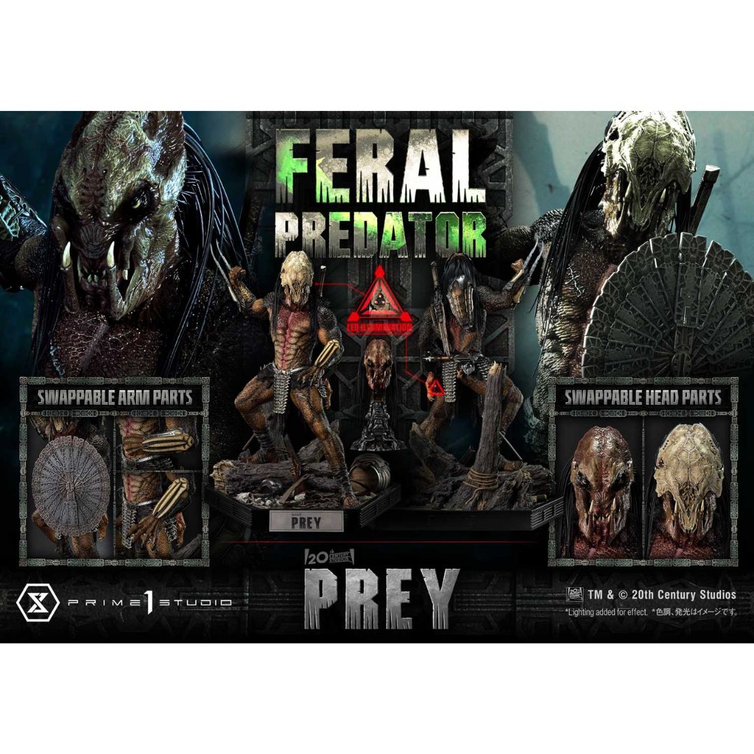 Prey (Film) Feral Predator Regular Version Statue By Prime1 Studios -Prime1 Studios - India - www.superherotoystore.com