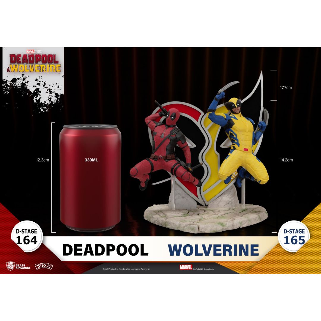 Deadpool & Wolverine - Deadpool D Stage Statue By Beast Kingdom -Beast Kingdom - India - www.superherotoystore.com