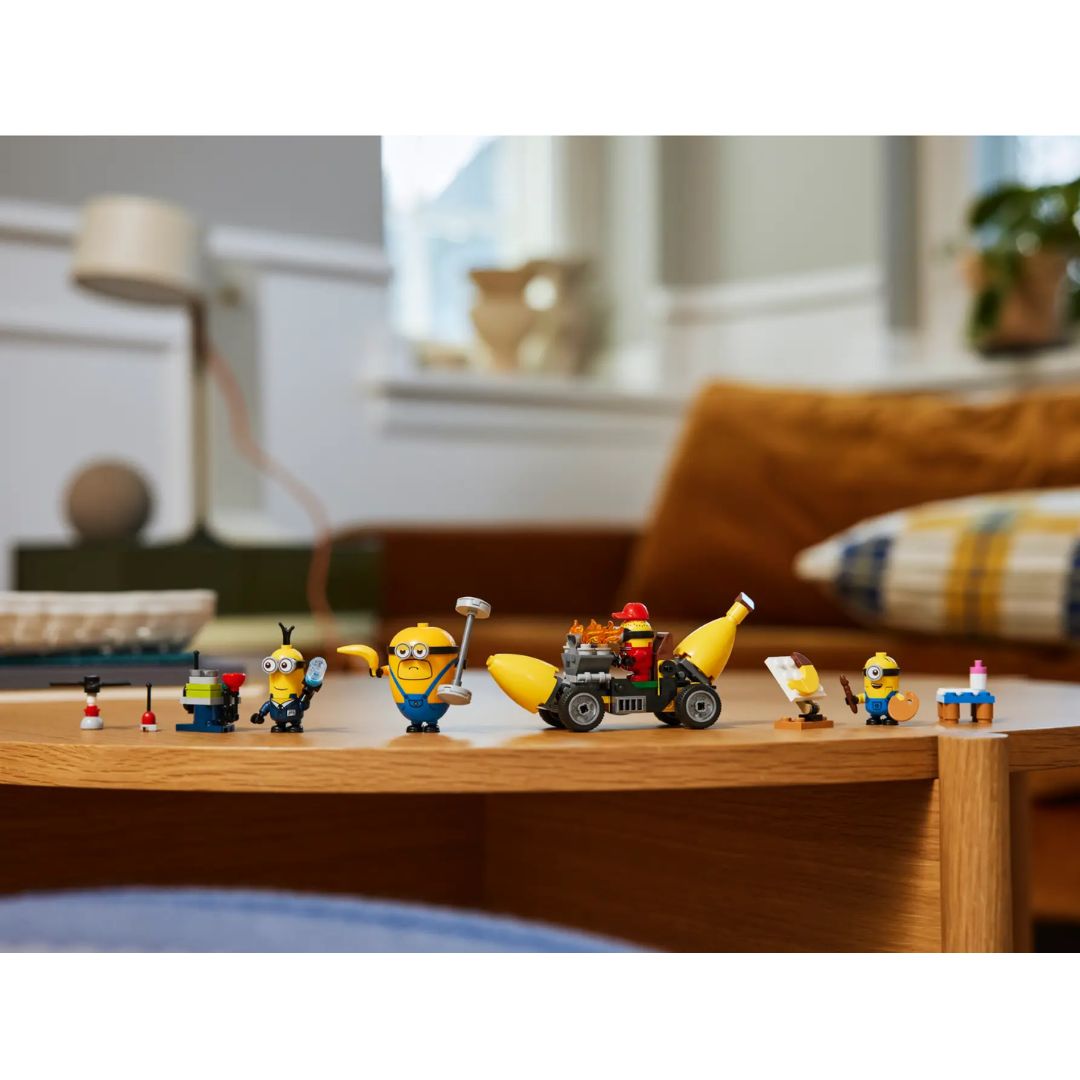 Minions Minions and Banana Car by Lego -Lego - India - www.superherotoystore.com