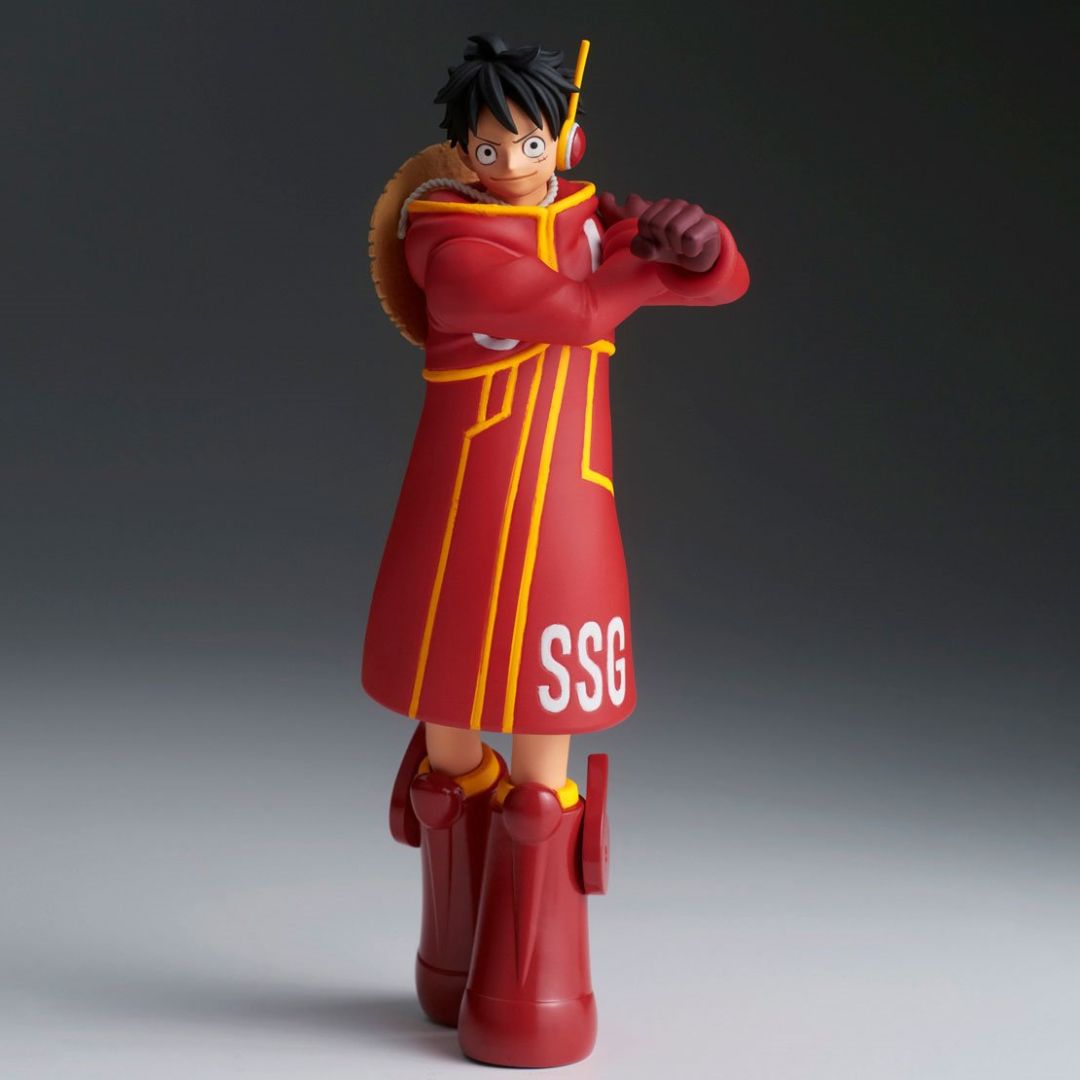 One Piece The Shukko - Monkey.D.Luffy - Ver.Egg Head Figure By Banpresto -Banpresto - India - www.superherotoystore.com