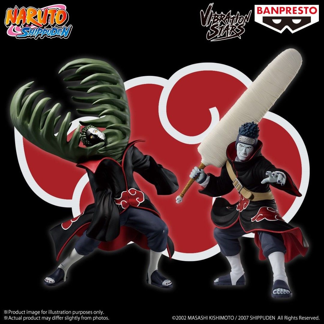 Naruto Shippuden Vibration Stars - Zetsu & Kisame Hoshigaki - B - Kisame Hoshigaki Statue by Banpresto -Banpresto - India - www.superherotoystore.com