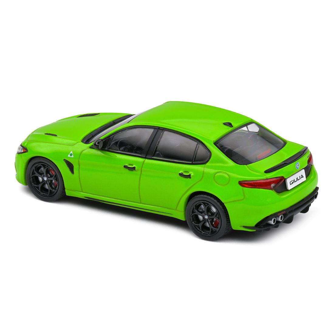 ALFA ROMEO GIULIA QUADRIFOGLIO GREEN 2020 1:43 scale by Solido -Solido - India - www.superherotoystore.com