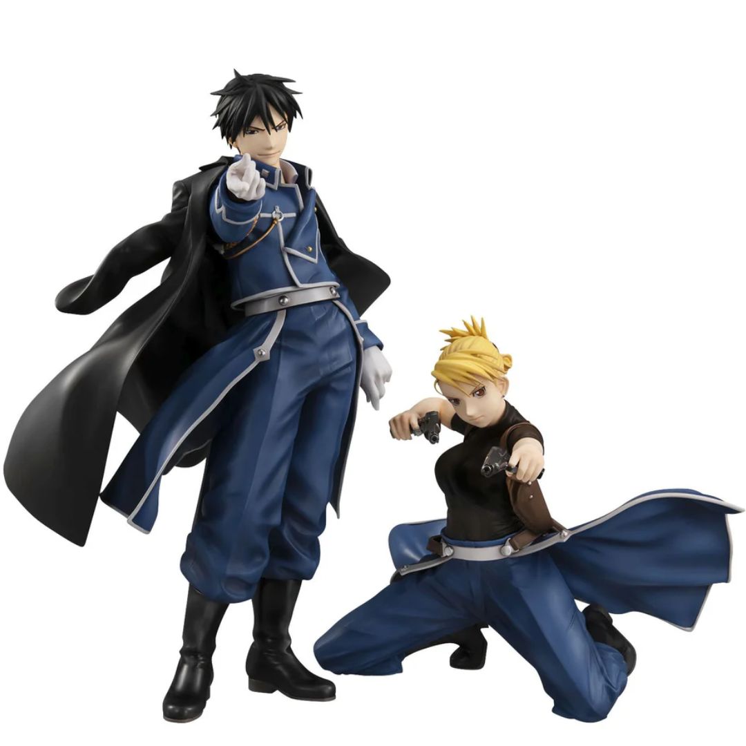 Precious G.E.M.  Fullmetal Alchemist  Roy Mustang & Liza Hawkeye By Megahouse