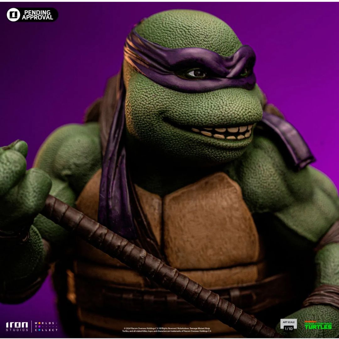 Donatello Statue By Iron Studios -Iron Studios - India - www.superherotoystore.com