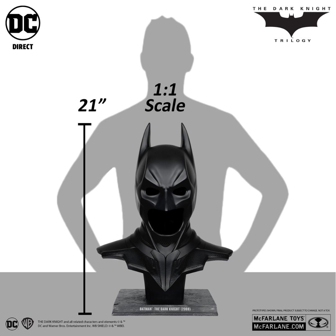 Dc Direct - 1:1 Scale Collector Cowl Replica The Dark Knight By Mcfarlane Toys -McFarlane Toys - India - www.superherotoystore.com