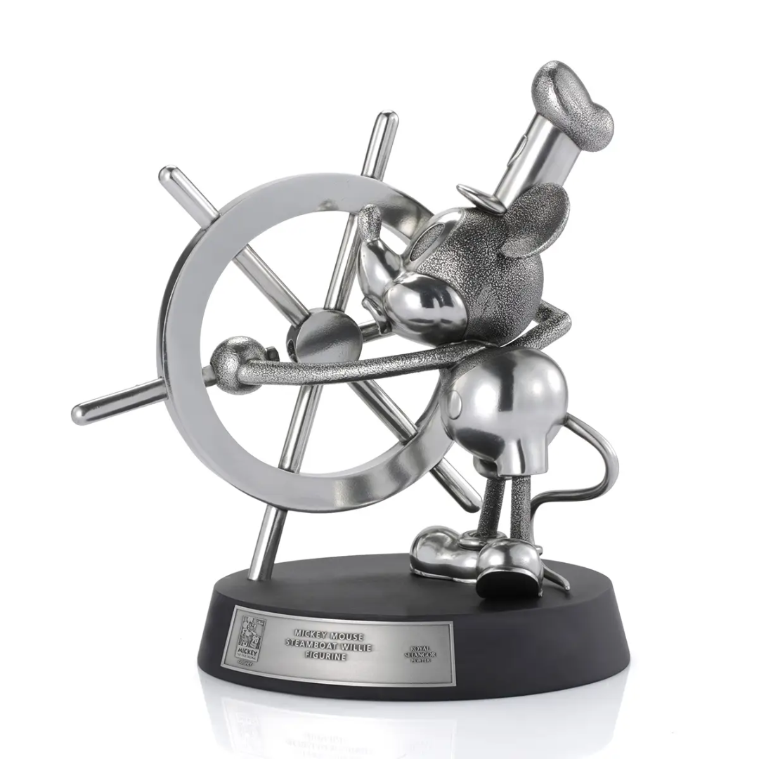 Limited Edition Mickey Mouse Steamboat Willie Figurine By Royal Selangor -Royal Selangor - India - www.superherotoystore.com