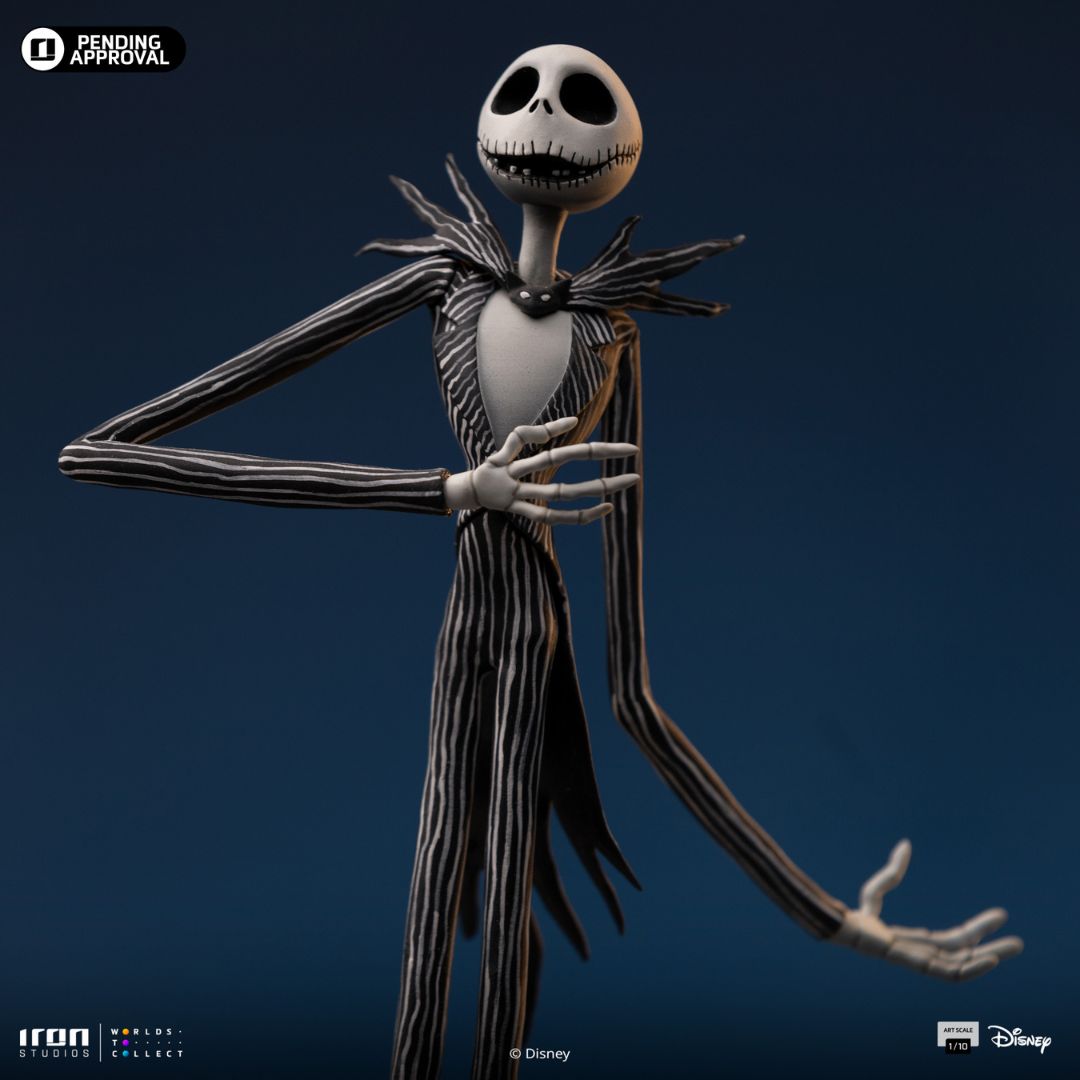 Jack Skellington Nightmare Before Christmas By Iron Studios -Iron Studios - India - www.superherotoystore.com