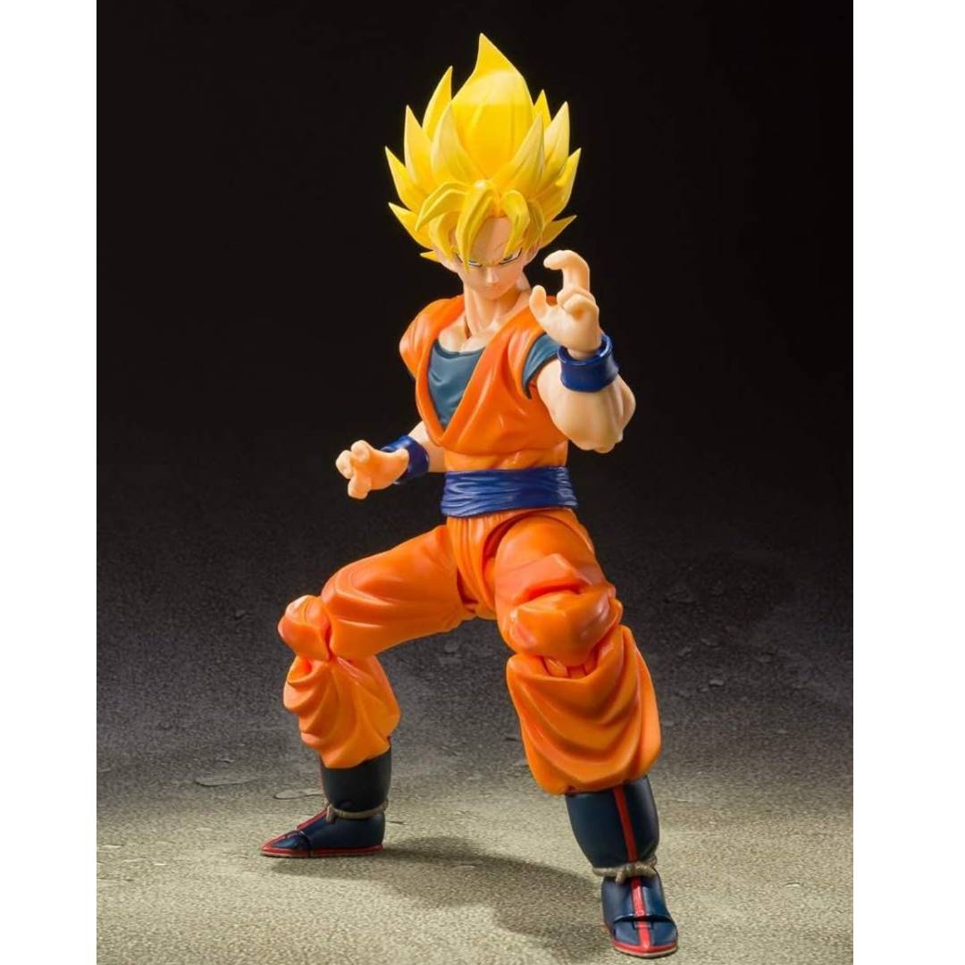 Dragon Ball Z - Super Saiyan Full Power Son Goku S.H. Figuarts figure by Bandai Tamashii Nations -Tamashii Nations - India - www.superherotoystore.com