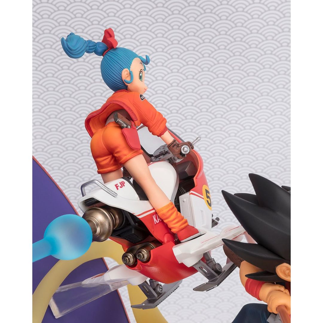 Dragon Ball Son Goku & Bulma Figuartszero By Tamashii Nations -Tamashii Nations - India - www.superherotoystore.com