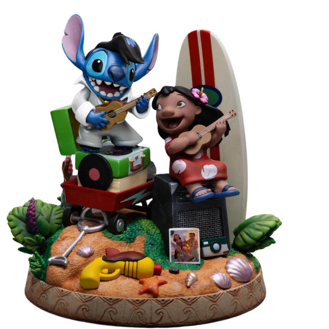 Lilo And Stitch Deluxe Statue By Iron Studios -Iron Studios - India - www.superherotoystore.com