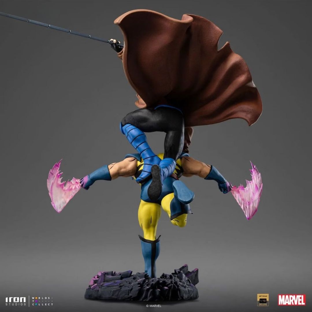 Gambit & Wolverine Deluxe Statue By Iron Studios -Iron Studios - India - www.superherotoystore.com