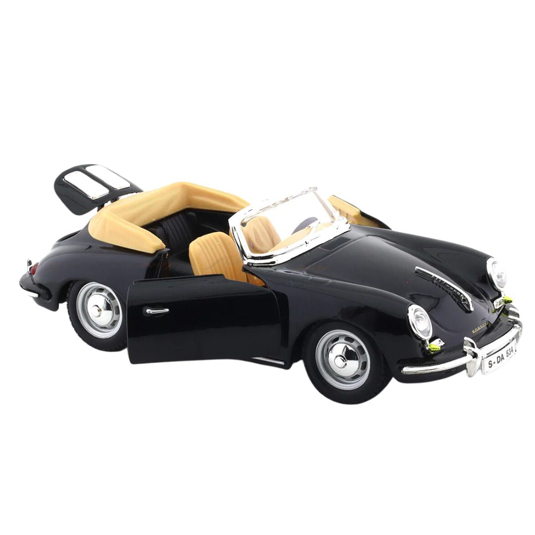 Porsche 356 Cabriolet (1961) 1:24 Diecast car by Bburago -Bburago - India - www.superherotoystore.com