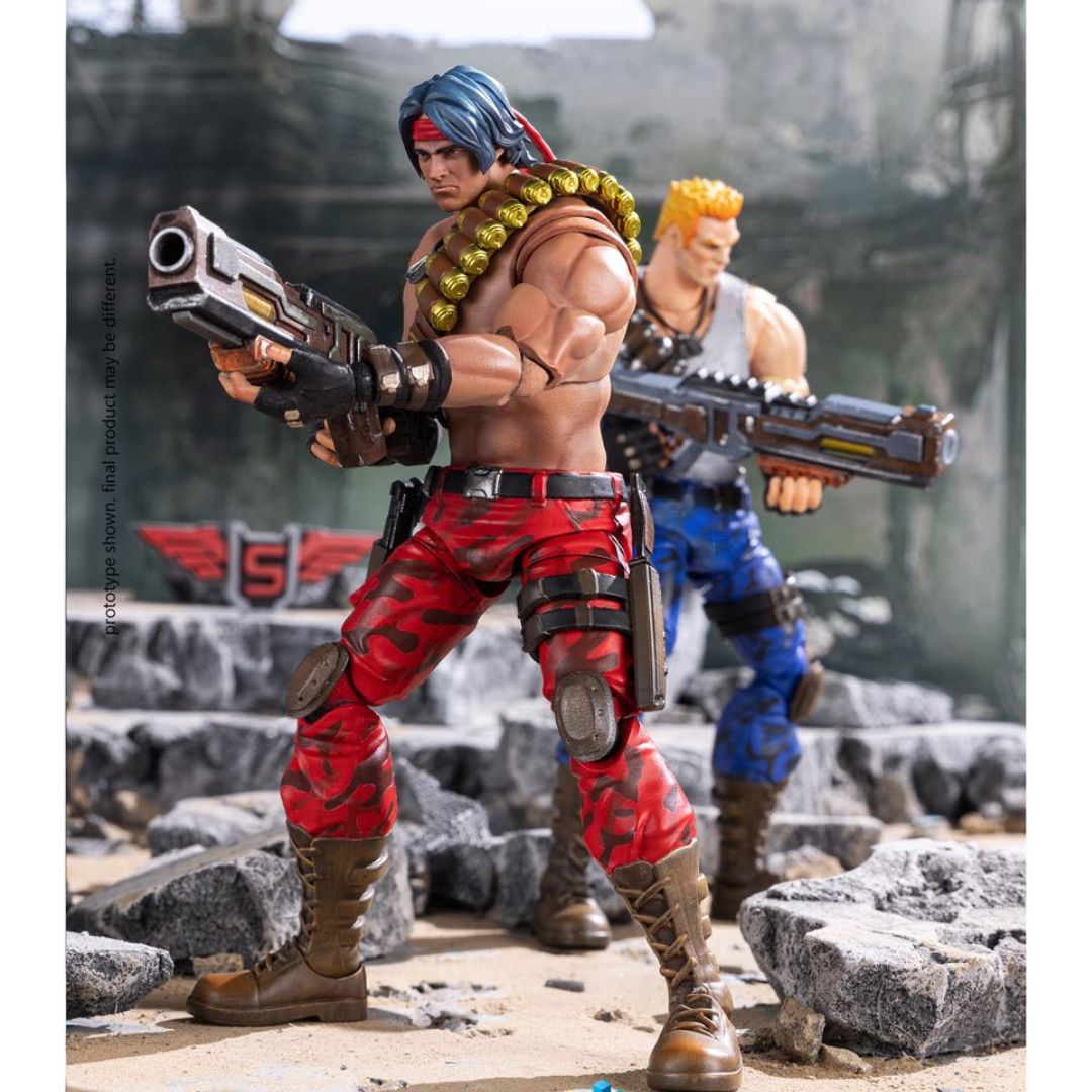 Contra: Operation Galuga Bill Rizer Exquisite Action Figure By Hiya -Hiya Toys - India - www.superherotoystore.com