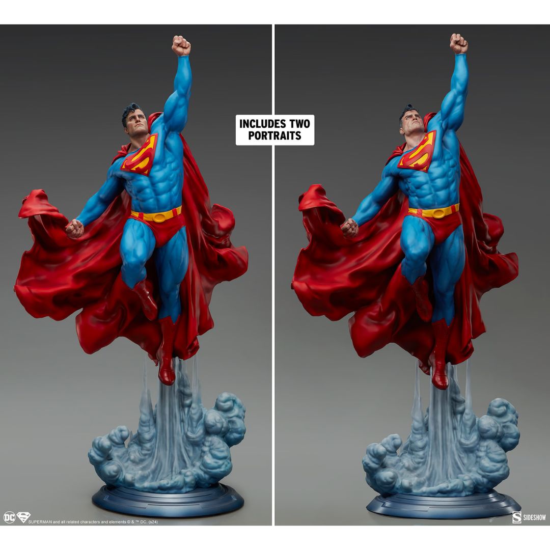 Superman Premium Format Statue by Sideshow Collectibles -Sideshow Collectibles - India - www.superherotoystore.com