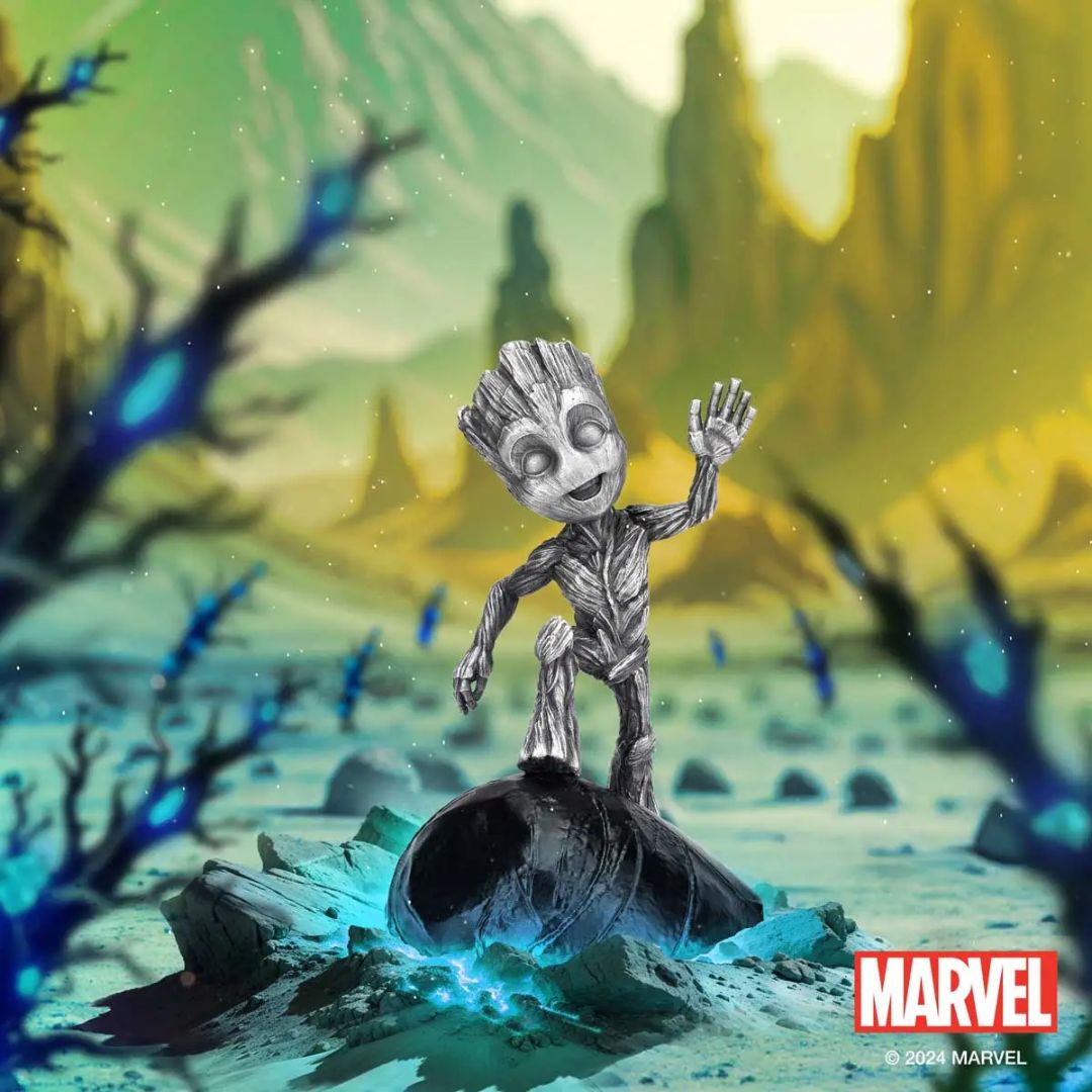 Groot Figurine By Royal Selangor -Royal Selangor - India - www.superherotoystore.com