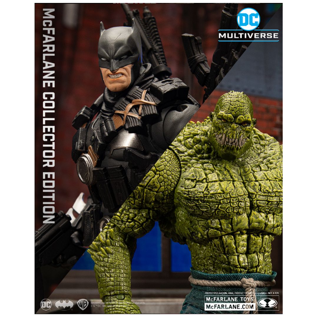 Batman and Killer Croc Action Figure By Mcfarlane Toys