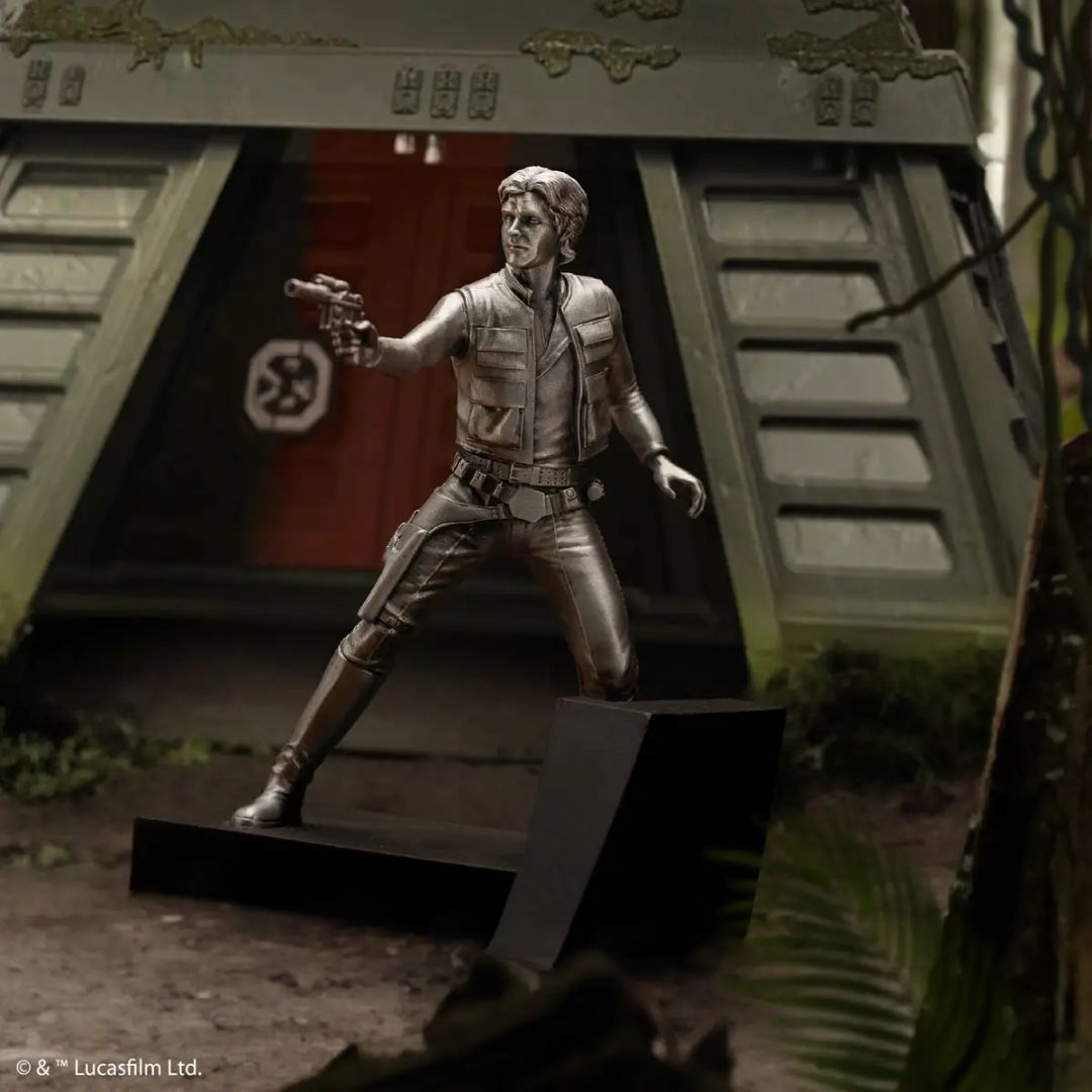 Han Solo Endor Figurine By Royal Selangor -Royal Selangor - India - www.superherotoystore.com