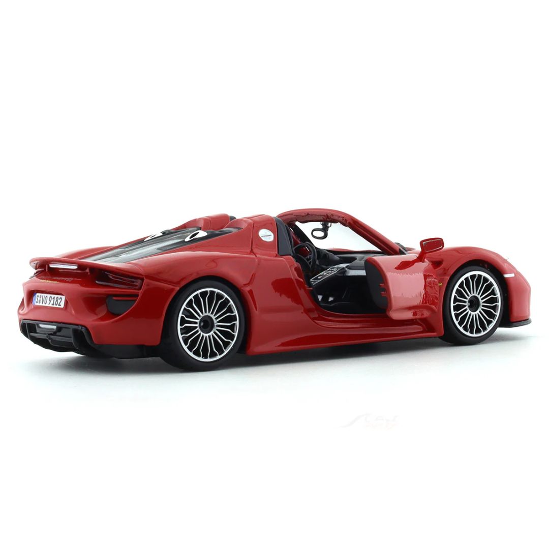 Porsche 918 Spyder Diecast 1:24 Bburago licensed diecast Scale Model car -Bburago - India - www.superherotoystore.com