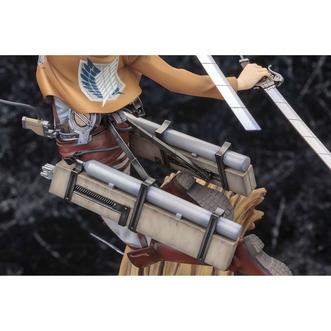 ATTACK ON TITAN ARTFX J LEVI RENEWAL PACKAGE VERSION BY KOTOBUKIYA