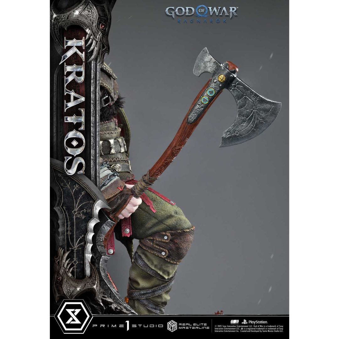 God Of War: Ragnarok Kratos Regular Version Statue By Prime1 Studios -Prime 1 Studio - India - www.superherotoystore.com