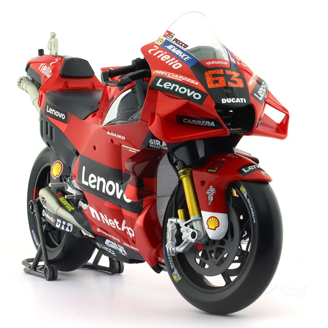 Ducati Lenovo team 2022 1:24 Scale Die-Cast bike by Bburago -Bburago - India - www.superherotoystore.com