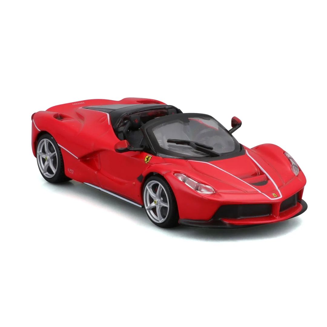 Red Ferrari LaFerrari Aperta 1:43 Scale Die-Cast car by Bburago -Bburago - India - www.superherotoystore.com