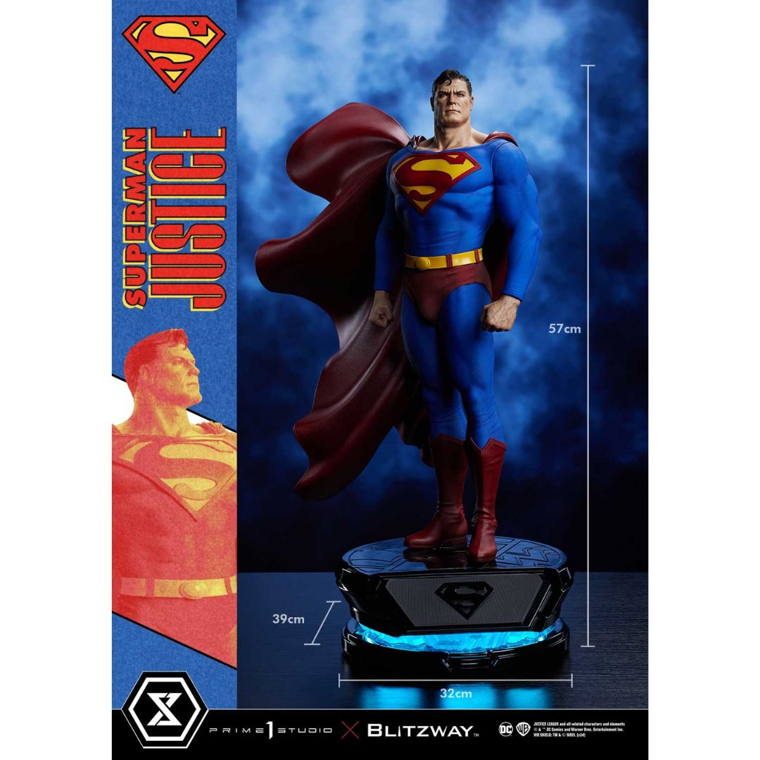 Justice (Comics) Superman Statue By Prime1 Studios -Prime1 Studios - India - www.superherotoystore.com