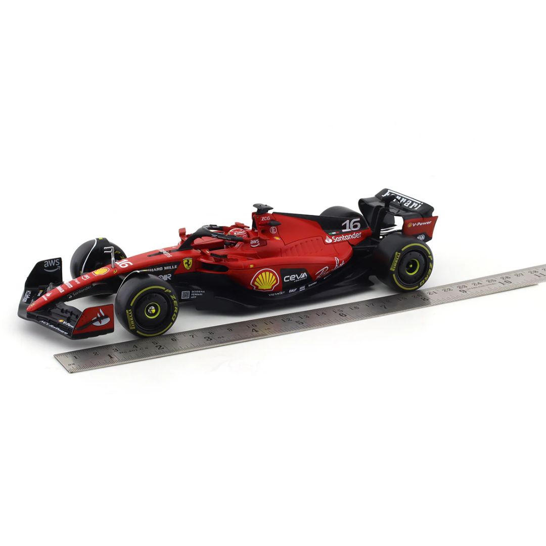 2023 Ferrari F1 Charles Leclerc 1:24 Scale Die-Cast Car by Bburago -Bburago - India - www.superherotoystore.com