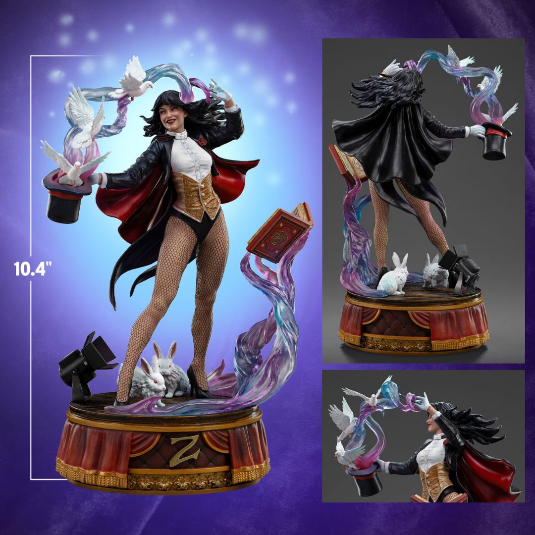 Zatanna Art Statue By Iron Studios -Iron Studios - India - www.superherotoystore.com