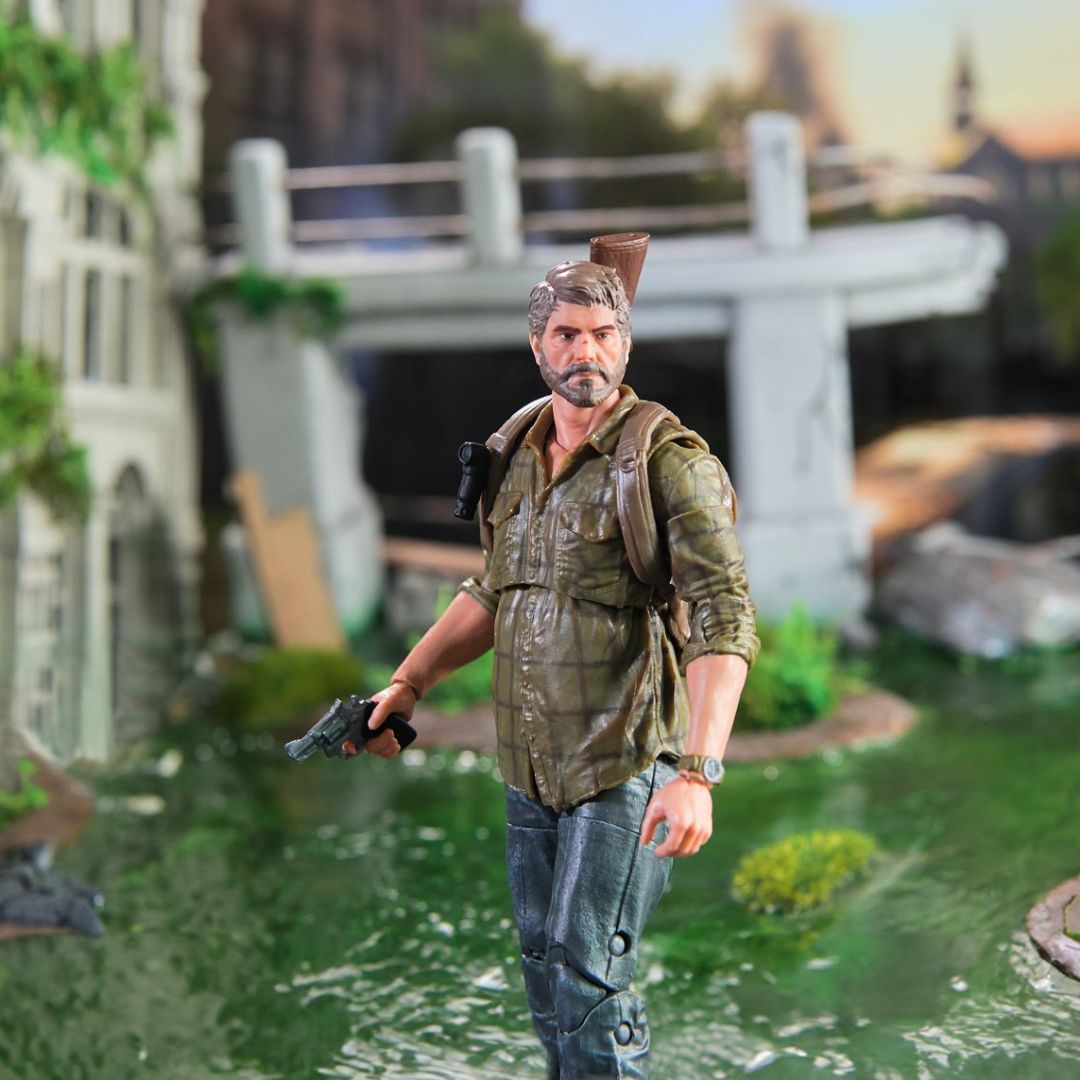 The Last Of Us Shapes Collection Joel And Ellie Action Figure 2-Pack By Spin Master -Spin Master - India - www.superherotoystore.com