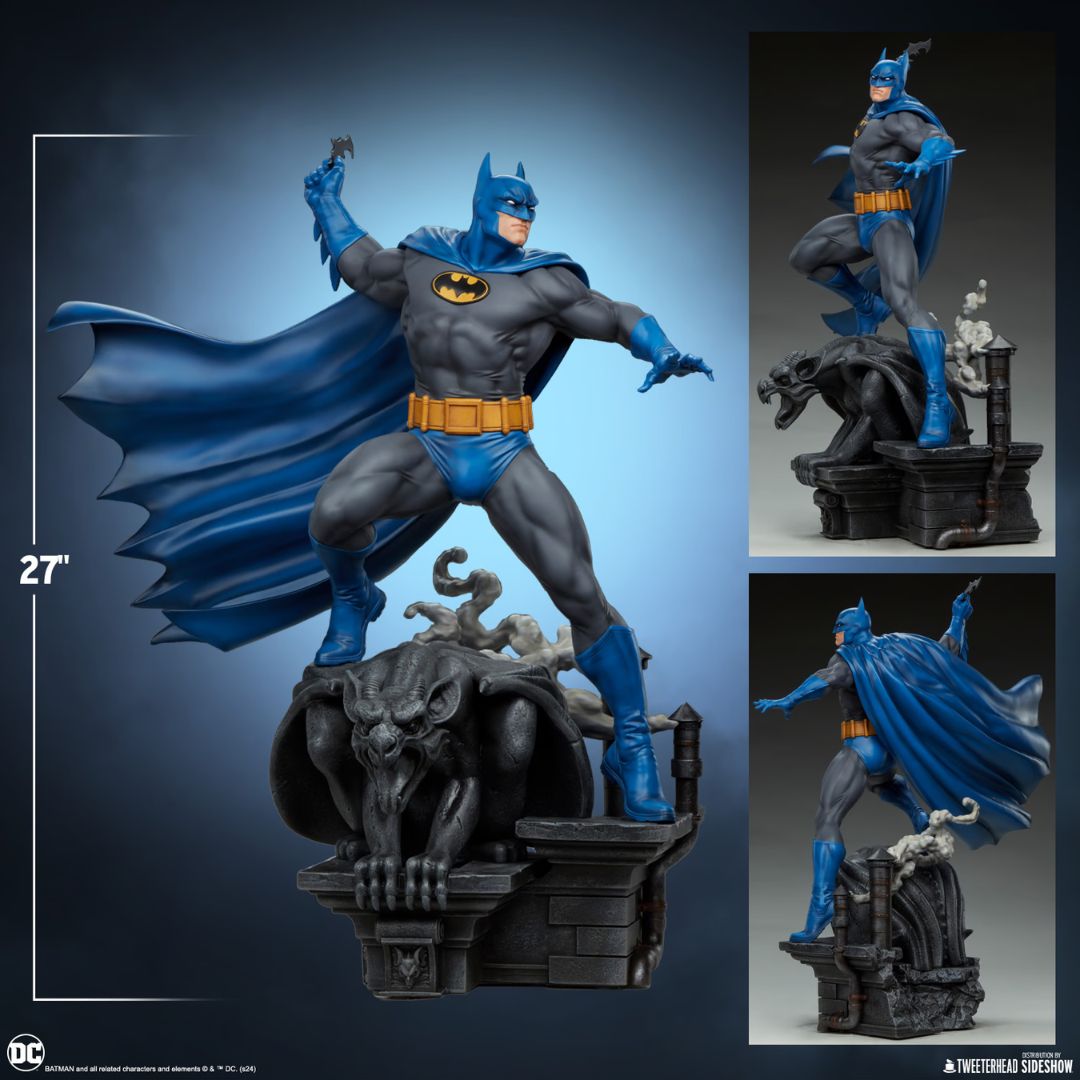 Batma (Retro Edition) Quarter Maquette Statue By Tweeterhead -Tweeterhead - India - www.superherotoystore.com