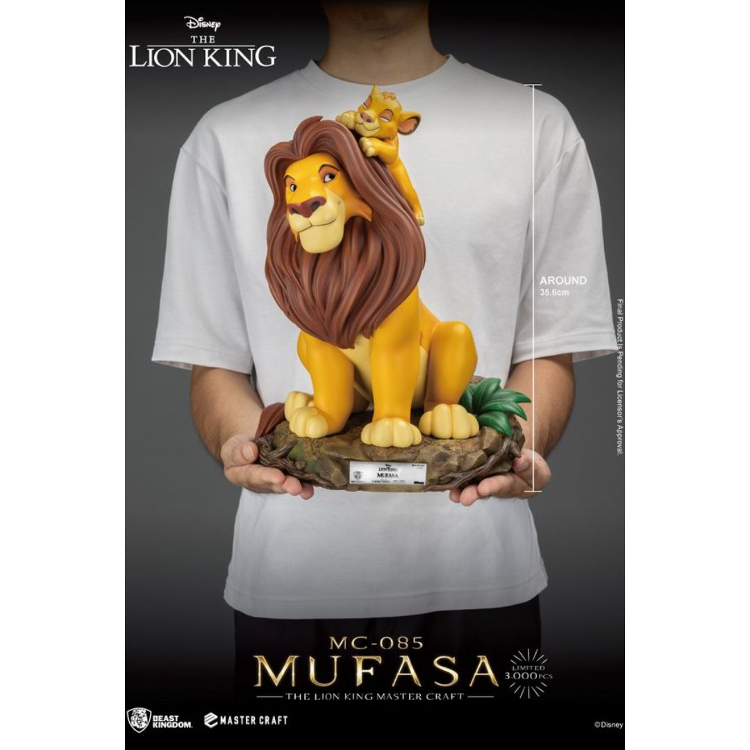 The Lion King Master Craft Mufasa Statue By Beast Kingdom -Beast Kingdom - India - www.superherotoystore.com