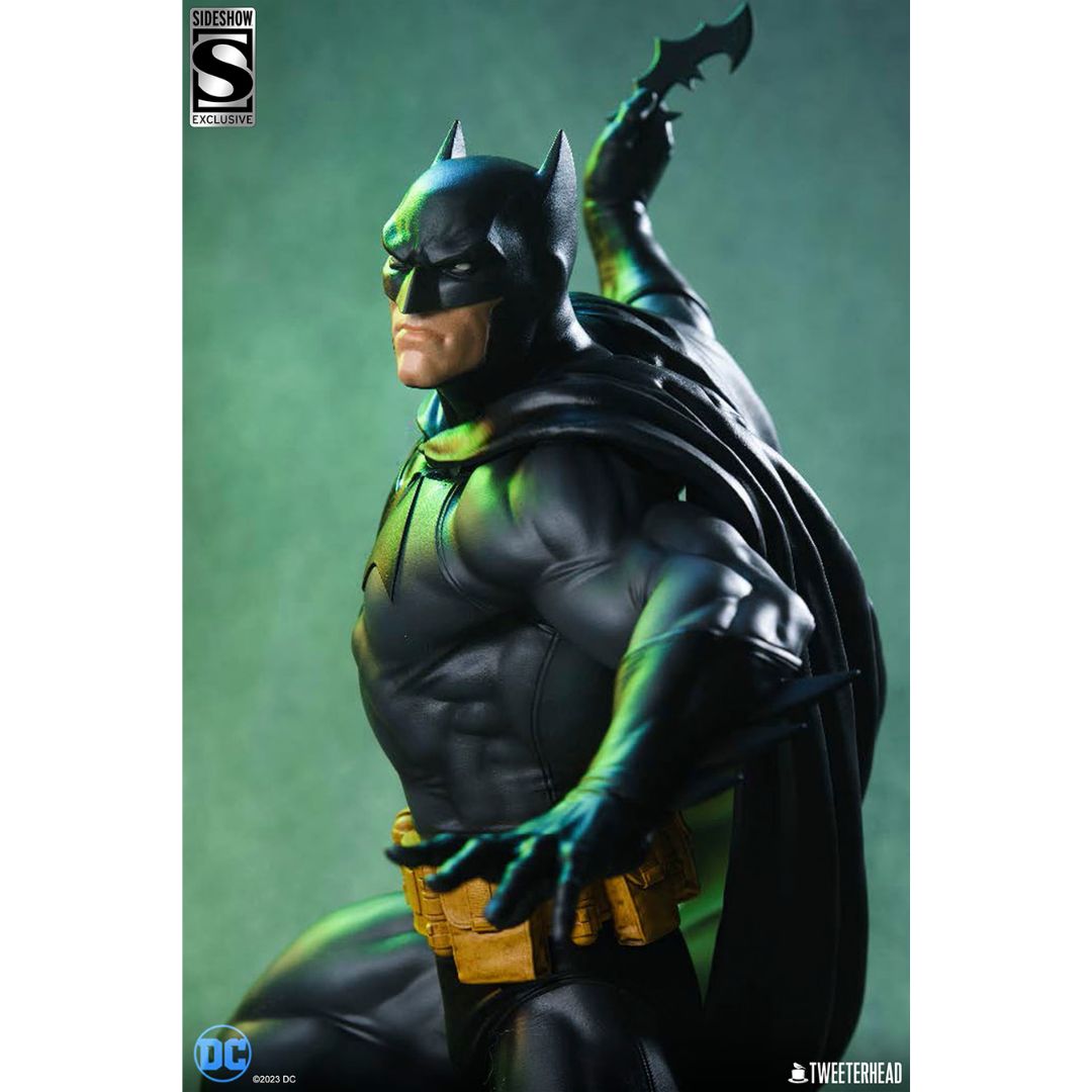 Batman™ (Black And Gray Edition ) Quarter Scale Maquette Statue By Tweeterhead -Tweeterhead - India - www.superherotoystore.com