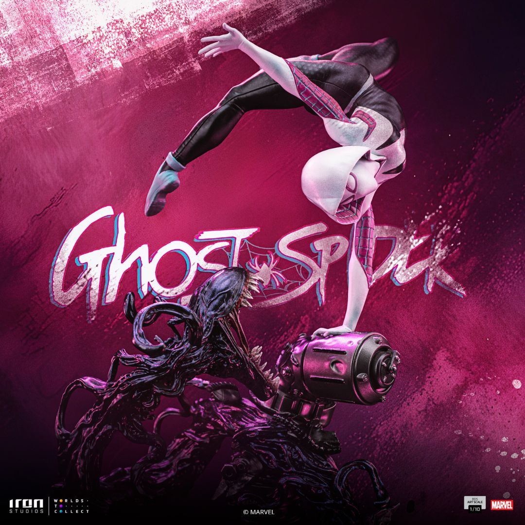 Ghost-Spider Bds Art Statue By Iron Studios -Iron Studios - India - www.superherotoystore.com