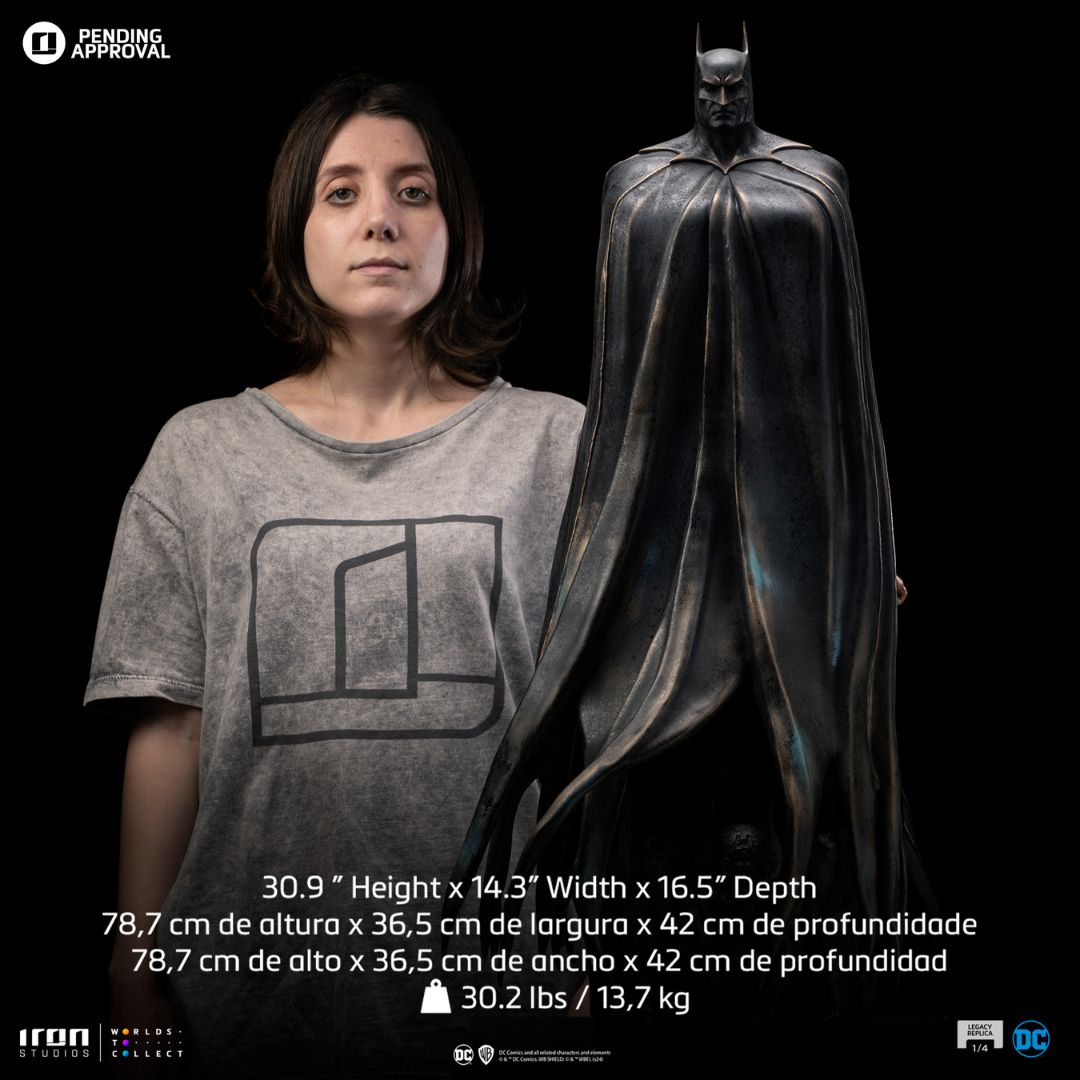 Batman Identity Dc Comics Legacy Replica Statue By Iron Studios -Iron Studios - India - www.superherotoystore.com