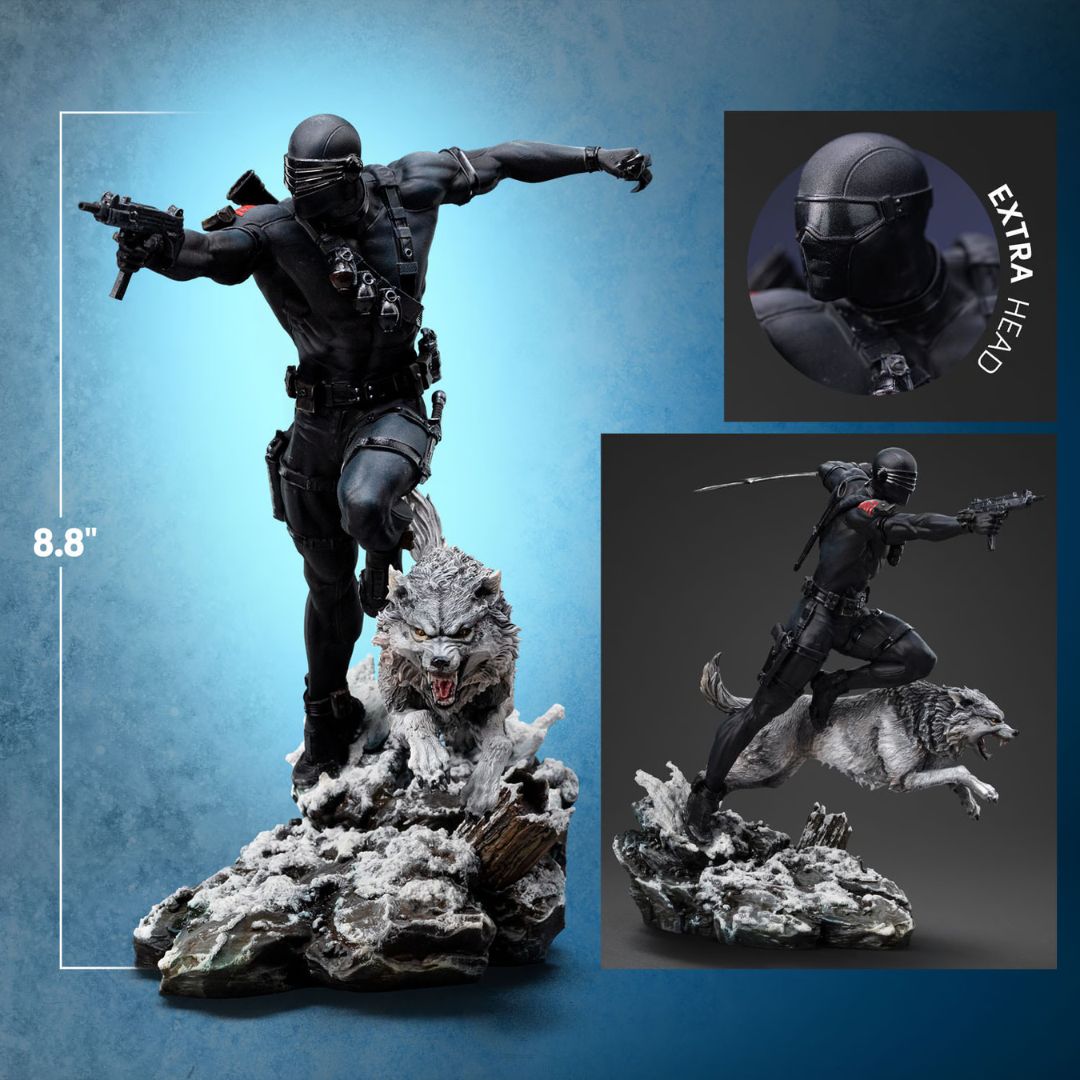 G.I Joe Snake Eyes Statue By Iron Studios -Iron Studios - India - www.superherotoystore.com