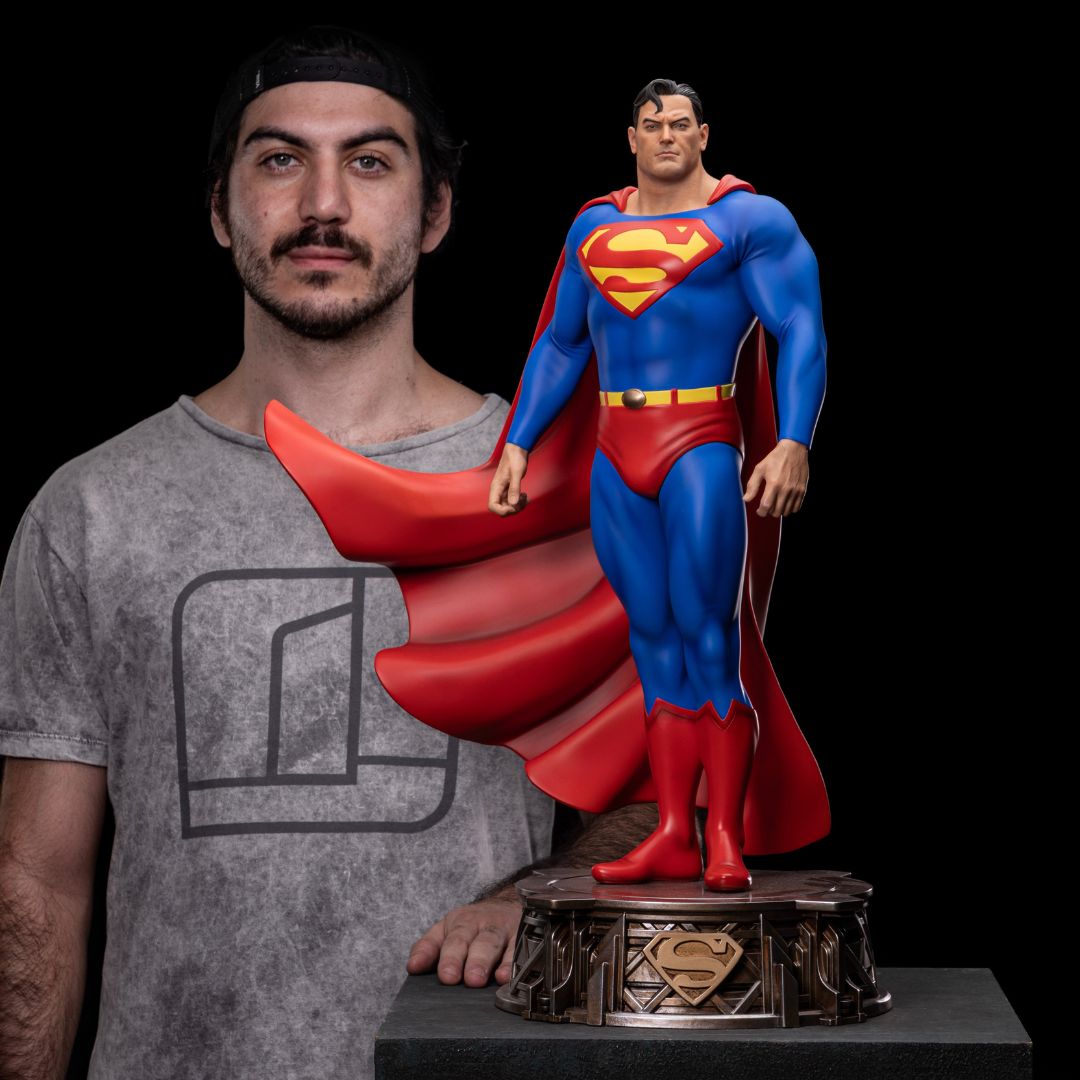 Superman Trinity  DC Comics Legacy Statue By Iron Studios -Iron Studios - India - www.superherotoystore.com