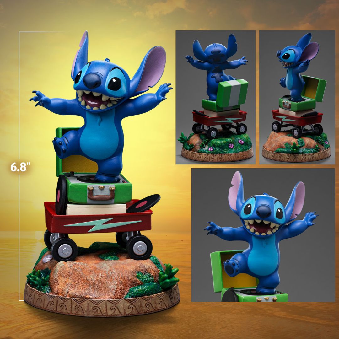 Stitch Statue By Iron Studios -Iron Studios - India - www.superherotoystore.com