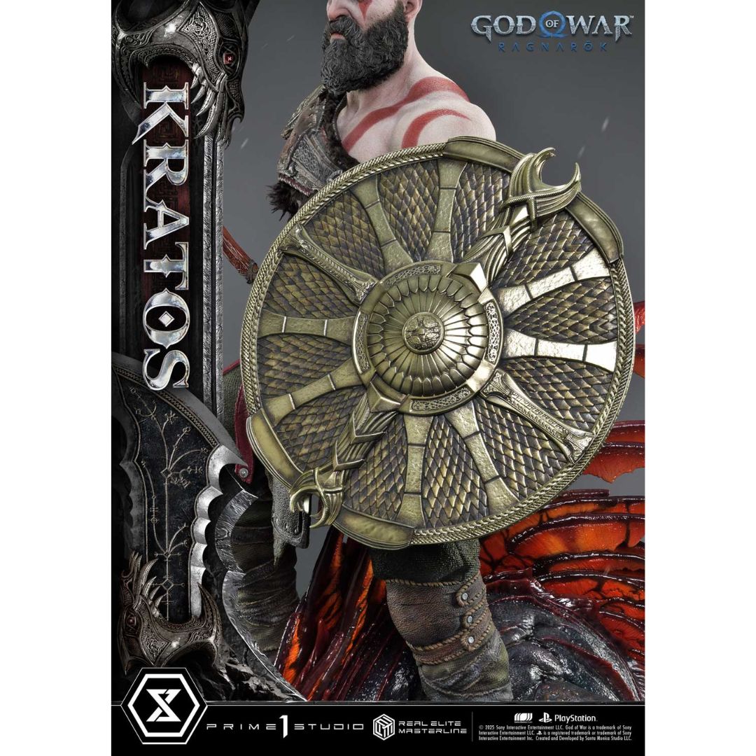 God Of War: Ragnarok Kratos Regular Version Statue By Prime1 Studios -Prime 1 Studio - India - www.superherotoystore.com