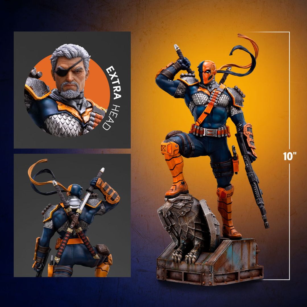 Death Stroke Statue Statue By Iron Studios -Iron Studios - India - www.superherotoystore.com