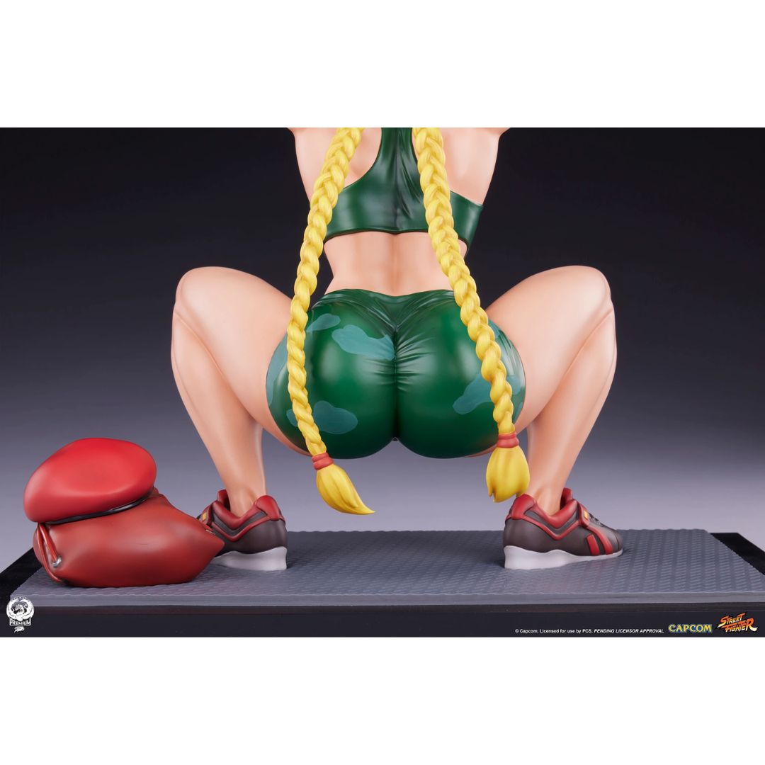 Cammy: Powerlifting (Classic Edition) Statue by PCS Collectibles -PCS Studios - India - www.superherotoystore.com