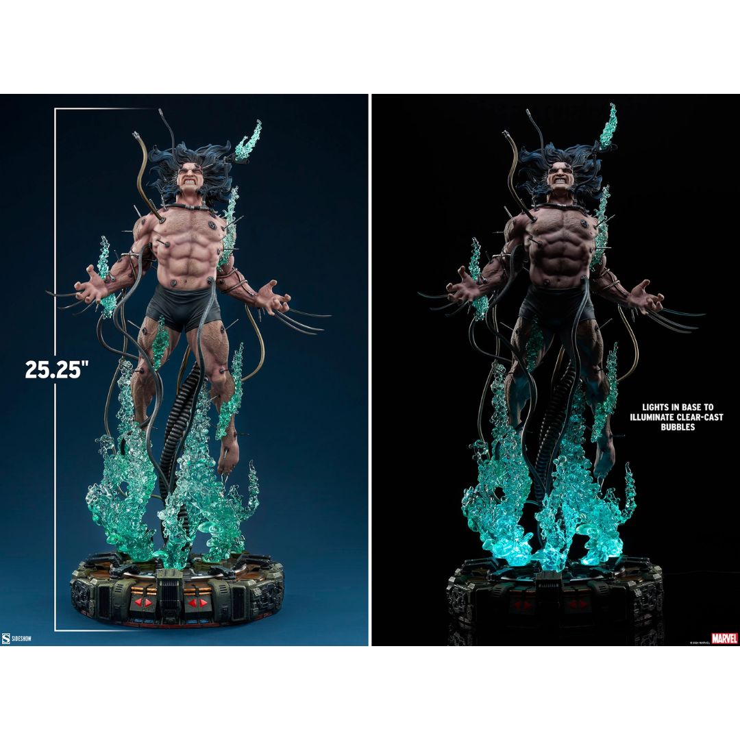 Wolverine: Weapon X Premium Format Statue By Sideshow Collectibles -Iron Studios - India - www.superherotoystore.com